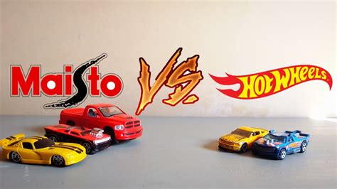 maisto vs hot wheels